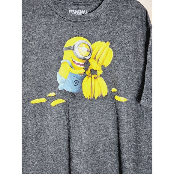 Despicable Me 2 Graphic 2XL Crew Neck Gray T-Shirt - Picture 11 of 11